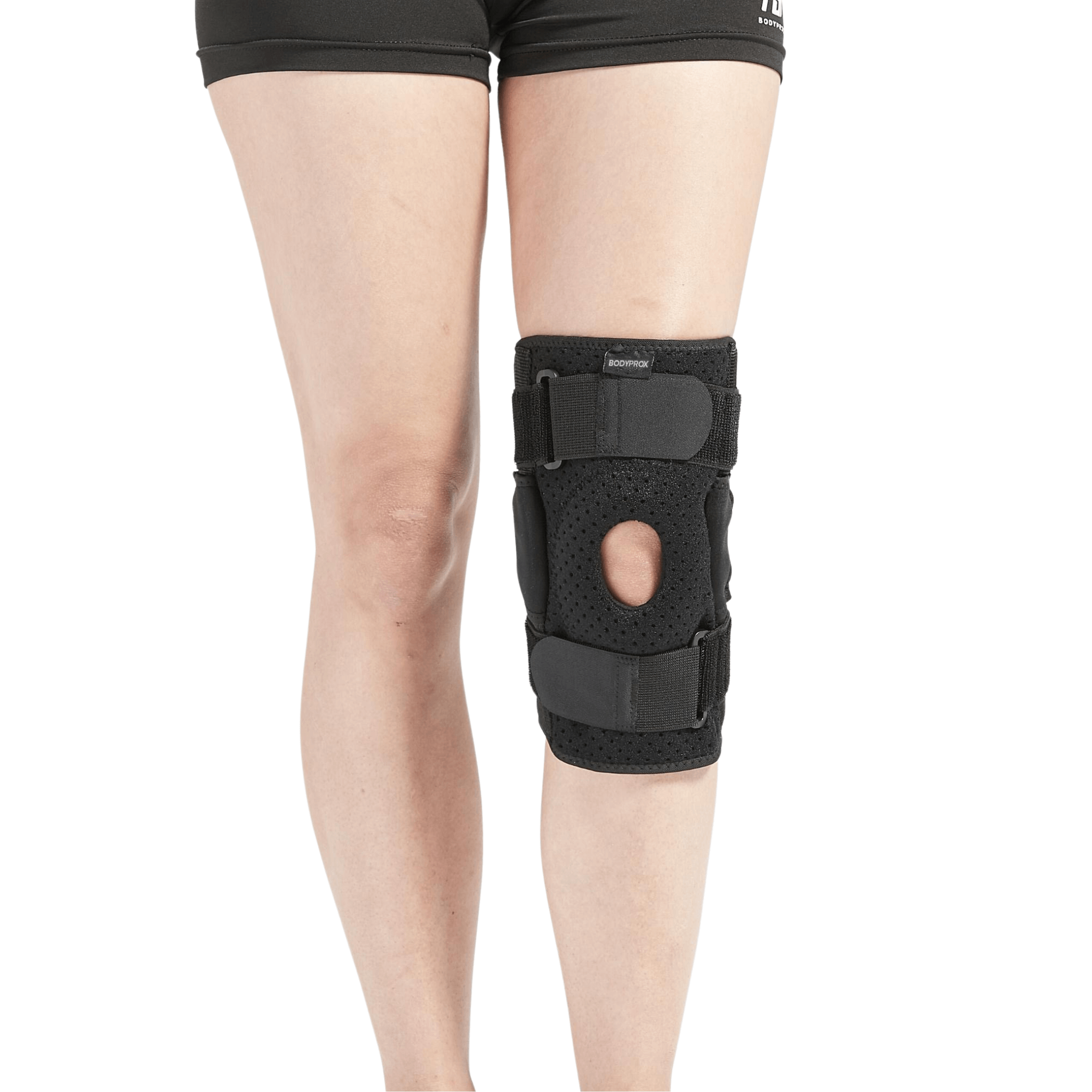 Safe-T-Sport® Wrap- Hinged Knee Brace, Xxxl Black