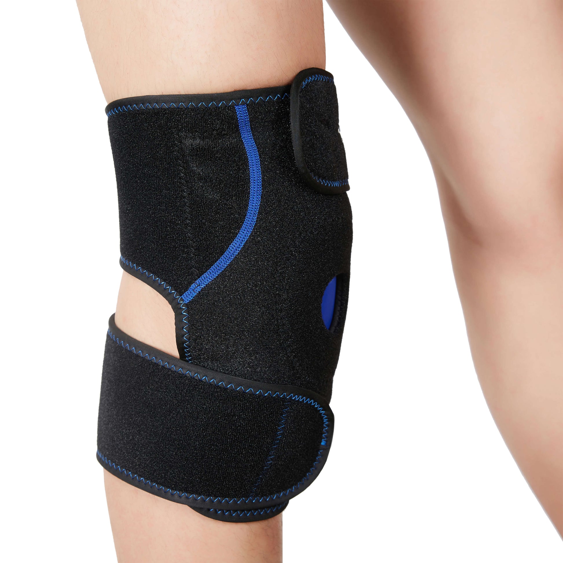Mars Wellness Knee Ice Wrap Pack - Gel Compression Brace Cold/Hot