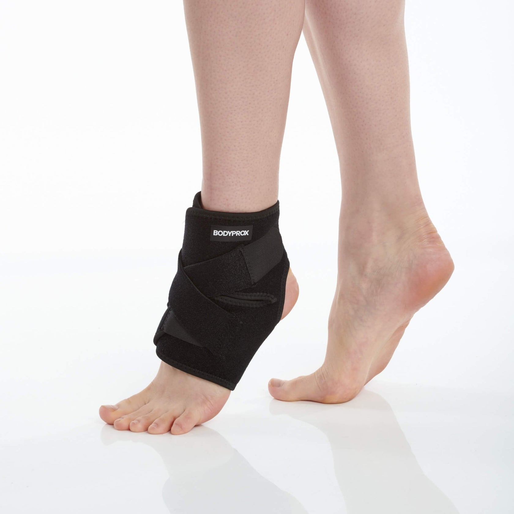 Ankle Support Brace, Breathable Neoprene Sleeve, Adjustable Wrap