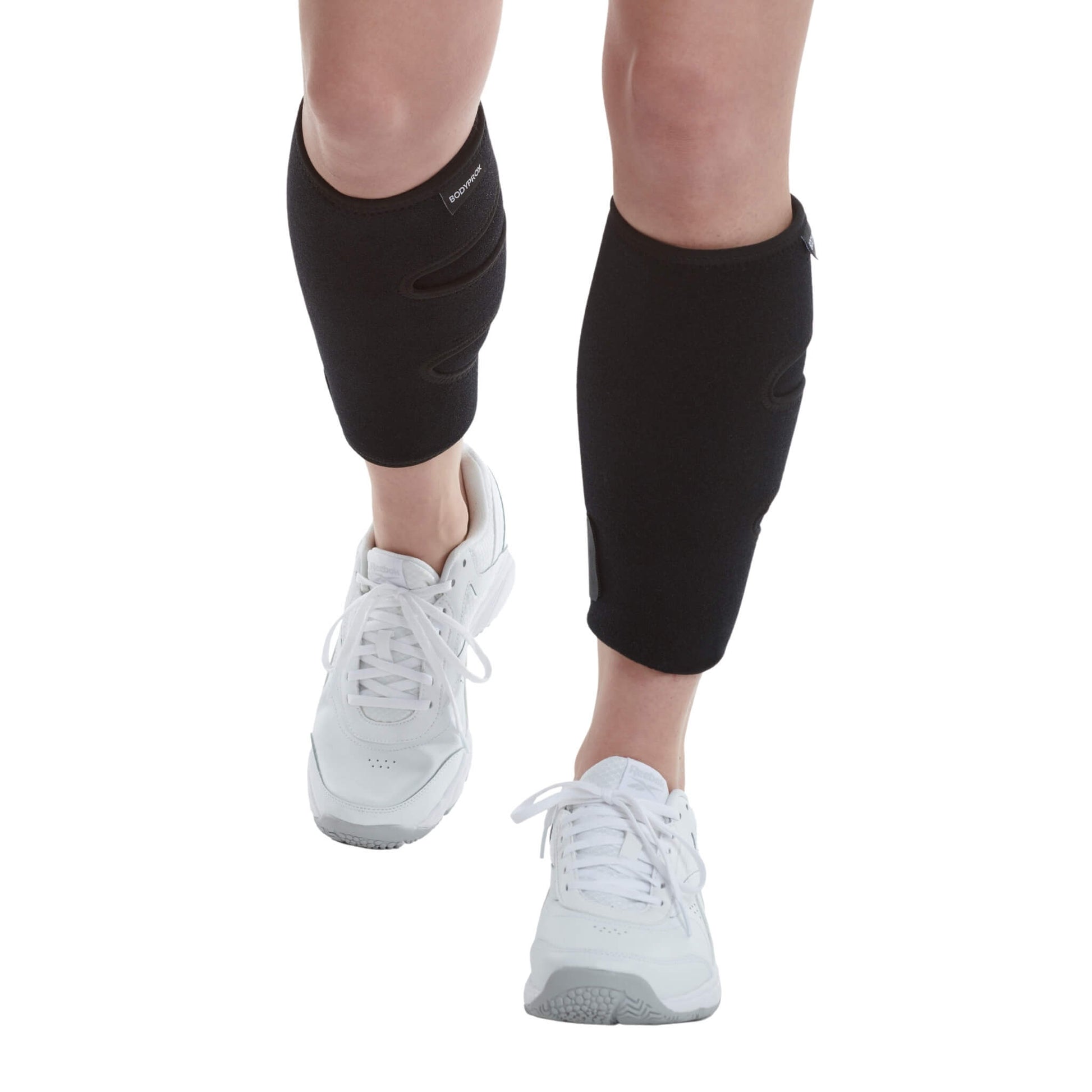 Calf Compression Sleeve Elastic Support Brace Exercise Leg Shin Splints  Large 5056113854929