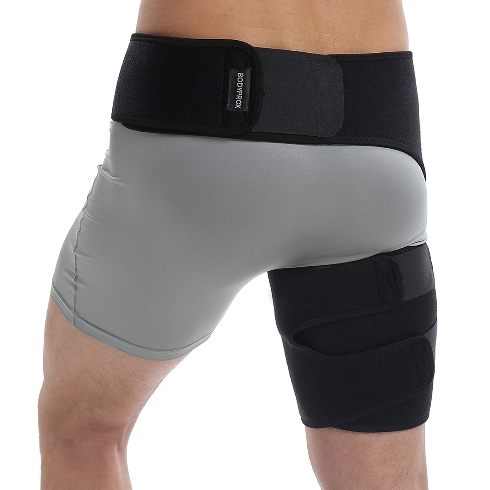 Groin Wrap, Adjustable Support for Hip, Groin, Hamstring, Thigh, and  Sciatic Nerve Pain Relief – BODYPROX
