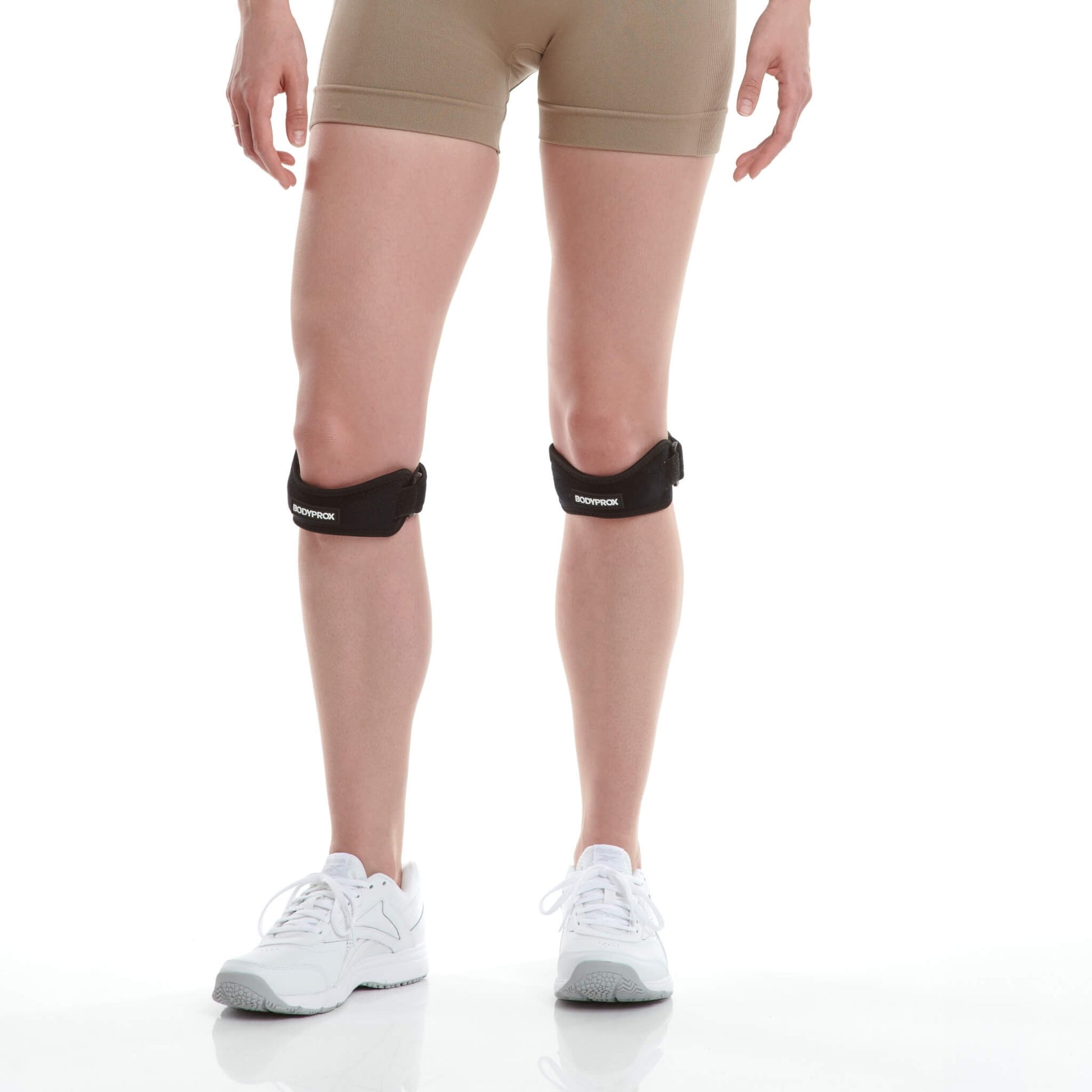 Basic Knee Support Open Patella Brace with Straps
